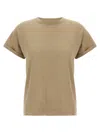 Brunello Cucinelli Short-sleeved Crewneck Knitted T-shirt