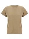 Brunello Cucinelli Lamé Cashmere T-shirt