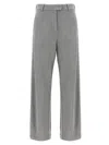 Brunello Cucinelli Trousers With Belt Loops And Pockets In Gray