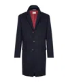 Brunello Cucinelli Cashmere Outwear Jacket Clothing In Blue