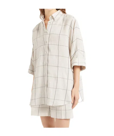 Brunello Cucinelli Lapel Shirt In Youtai Huang