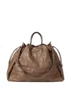 Brunello Cucinelli Nappa Mellow Large Shopper Bag In Brown