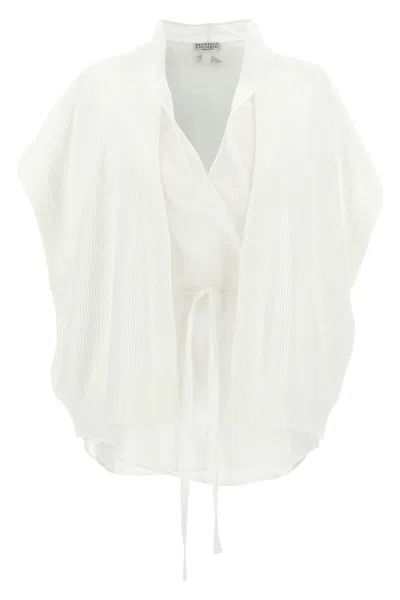 BRUNELLO CUCINELLI BRUNELLO CUCINELLI LAYERED CARDIGAN