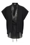 Brunello Cucinelli Layered Cardigan Sweaters And Cardigans