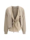 Brunello Cucinelli Layered Cardigan