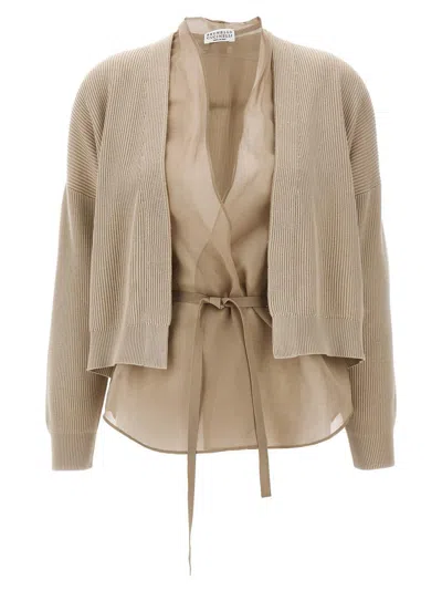 Brunello Cucinelli Layered Cardigan
