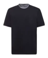 Brunello Cucinelli Contrasting-trim Jersey T-shirt