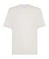 Brunello Cucinelli T-shirt With Layered Design In White