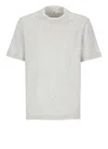 Brunello Cucinelli Layered-effect T-shirt In Grey/white