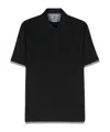 Brunello Cucinelli Layered-effect Polo Shirt In Black