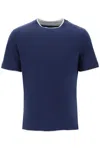 Brunello Cucinelli T-shirt In Blu