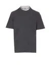 Brunello Cucinelli T-shirts And Polos In Grey