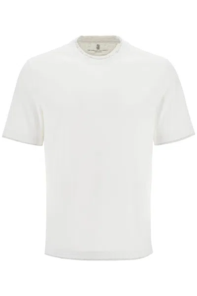 BRUNELLO CUCINELLI LAYERED-EFFECT T-SHIRT