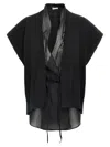 Brunello Cucinelli Layered Cardigan Sweaters And Cardigans