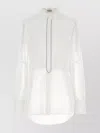 Brunello Cucinelli Layered Shirt Featuring Buttoned Cuffs In White