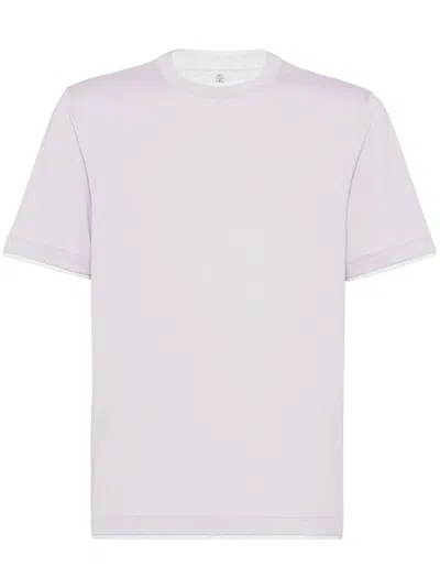 BRUNELLO CUCINELLI LAYERED T-SHIRT