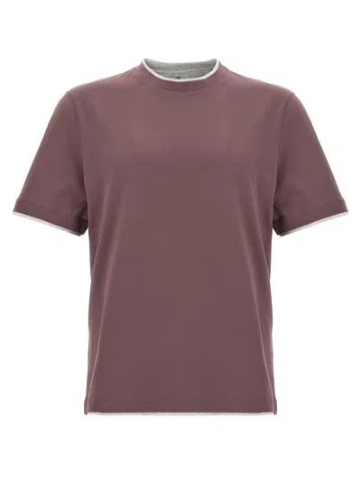 BRUNELLO CUCINELLI LAYERED T-SHIRT