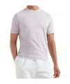 Brunello Cucinelli T-shirt With Layered Design In White