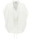 Brunello Cucinelli Monili-detail Layered Cardigan In White