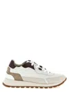 Brunello Cucinelli Leather And Suede Sneakers