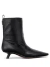 BRUNELLO CUCINELLI LEATHER ANKLE BOOTS