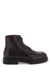 BRUNELLO CUCINELLI LEATHER ANKLE BOOTS