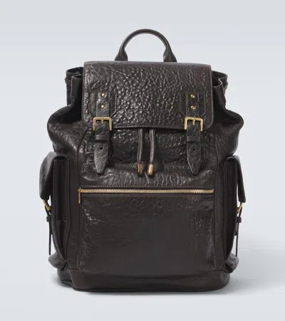 Brunello Cucinelli Leather Backpack