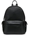 Brunello Cucinelli Calfskin Backpack With Grain In Black
