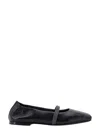Brunello Cucinelli Nappa Ballerina With Shiny Strap