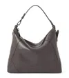 Brunello Cucinelli Leather Bc Duo Shoulder Bag In Brown