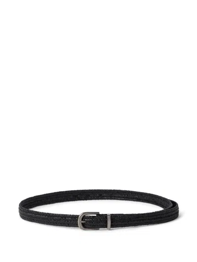 BRUNELLO CUCINELLI BRUNELLO CUCINELLI LEATHER BELT