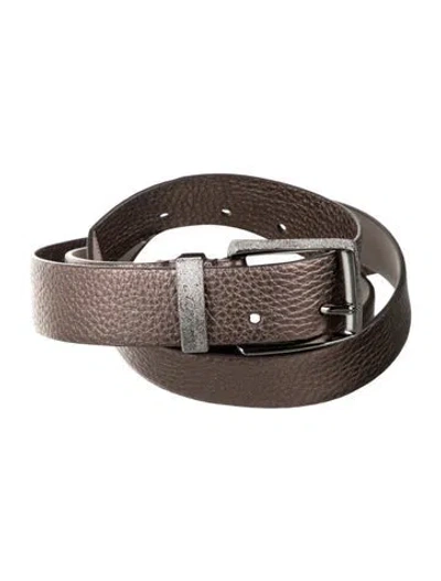 Pre-owned Brunello Cucinelli Leather Belt