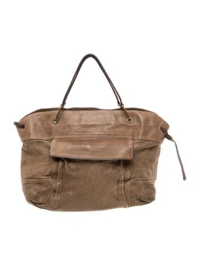 Pre-owned Brunello Cucinelli Leather Belt Bag In Brown