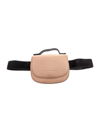 Pre-owned Brunello Cucinelli Leather Belt Bag In Pink