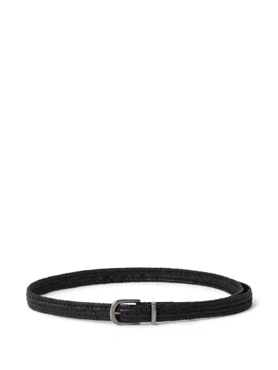 BRUNELLO CUCINELLI BRUNELLO CUCINELLI LEATHER BELT