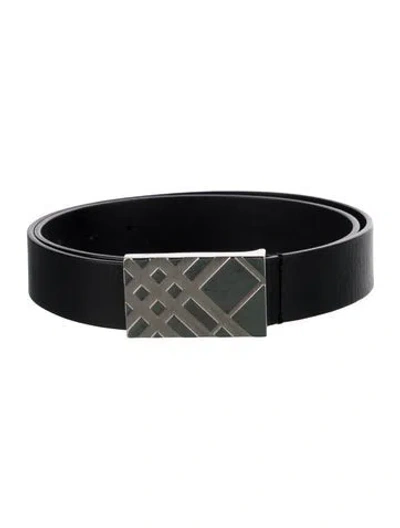 Pre-owned Brunello Cucinelli Leather Belt In Black