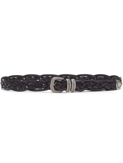 BRUNELLO CUCINELLI LEATHER BELT