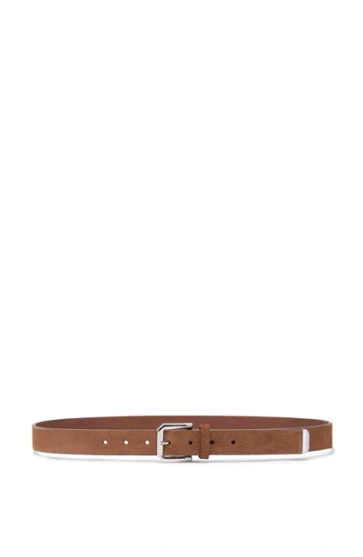 Brunello Cucinelli Leather Belt In Brown
