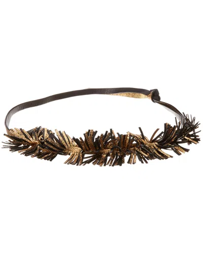 Brunello Cucinelli Leather Belt In Brown