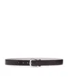 Brunello Cucinelli Leather Belt In Brown