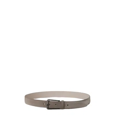 BRUNELLO CUCINELLI BRUNELLO CUCINELLI LOGO EMBOSSED BUCKLED BELT