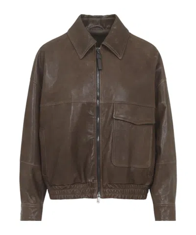 BRUNELLO CUCINELLI BRUNELLO CUCINELLI ZIPPED JACKET