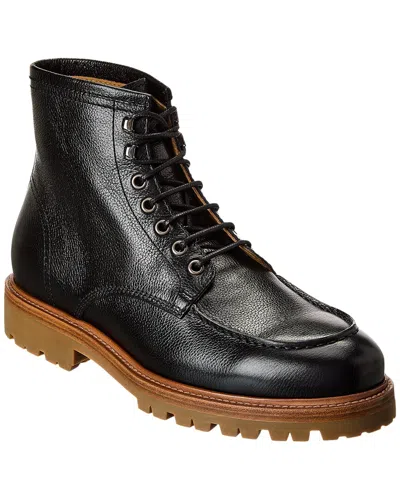 Brunello Cucinelli Leather Boot In Black