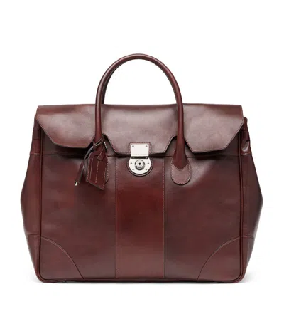 Brunello Cucinelli Leather Briefcase In Brown