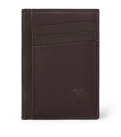 Brunello Cucinelli Leather Card Holder
