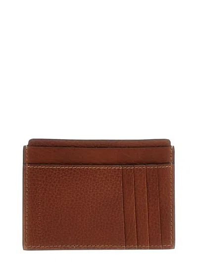 Brunello Cucinelli Leather Cardholder