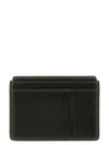 Brunello Cucinelli Leather Cardholder Wallets And Card Holders Black In Black
