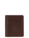 Brunello Cucinelli Leather Cardholder Wallets And Card Holders Bordeaux In Red