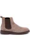 Brunello Cucinelli Men Leather Chelsea Boots