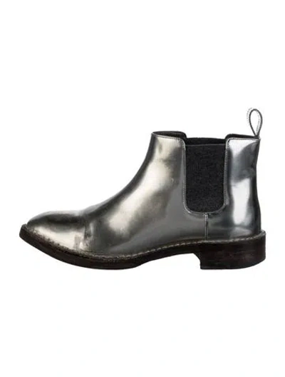 Pre-owned Brunello Cucinelli Leather Chelsea Boots